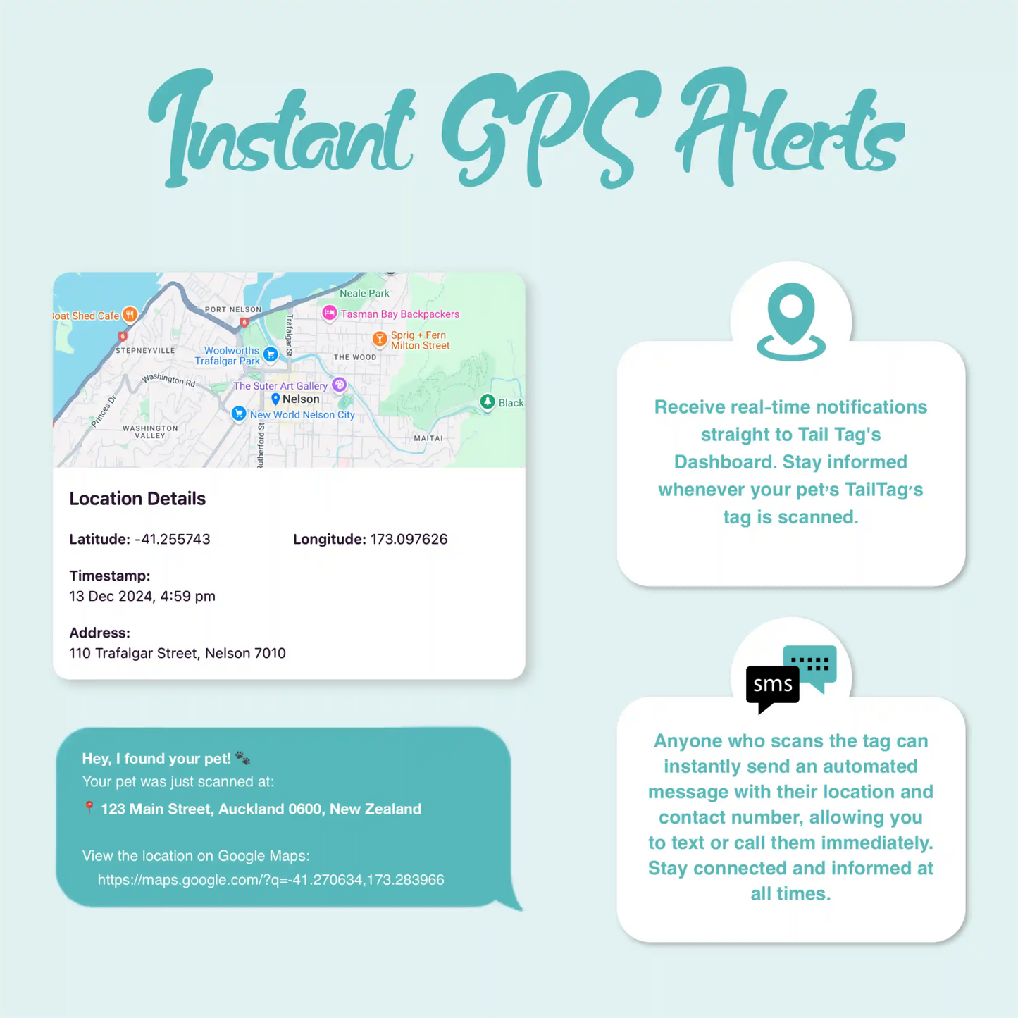 TailTags Smart QR Pet Tag