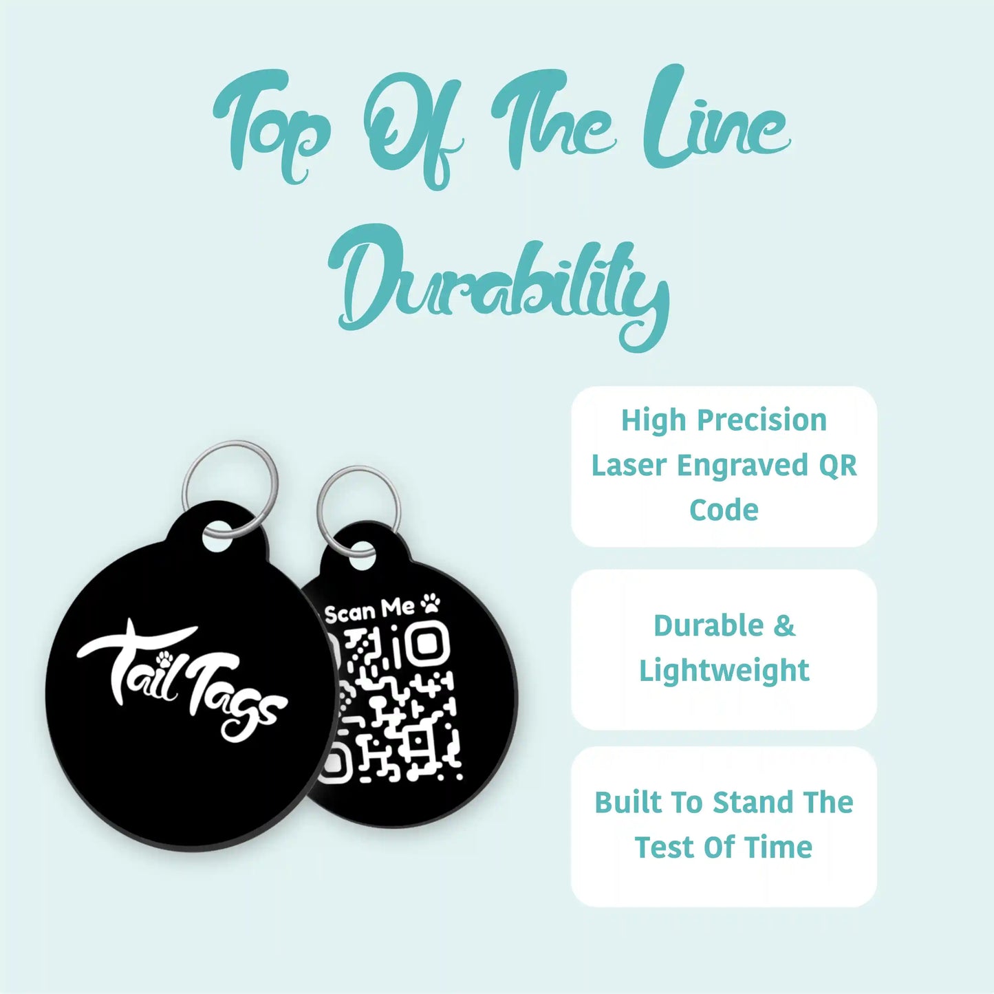 TailTags Smart QR Pet Tag